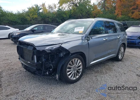 2020 Hyundai Palisade Limited из США, поврежденный, VIN KM8R5DHE7LU103389